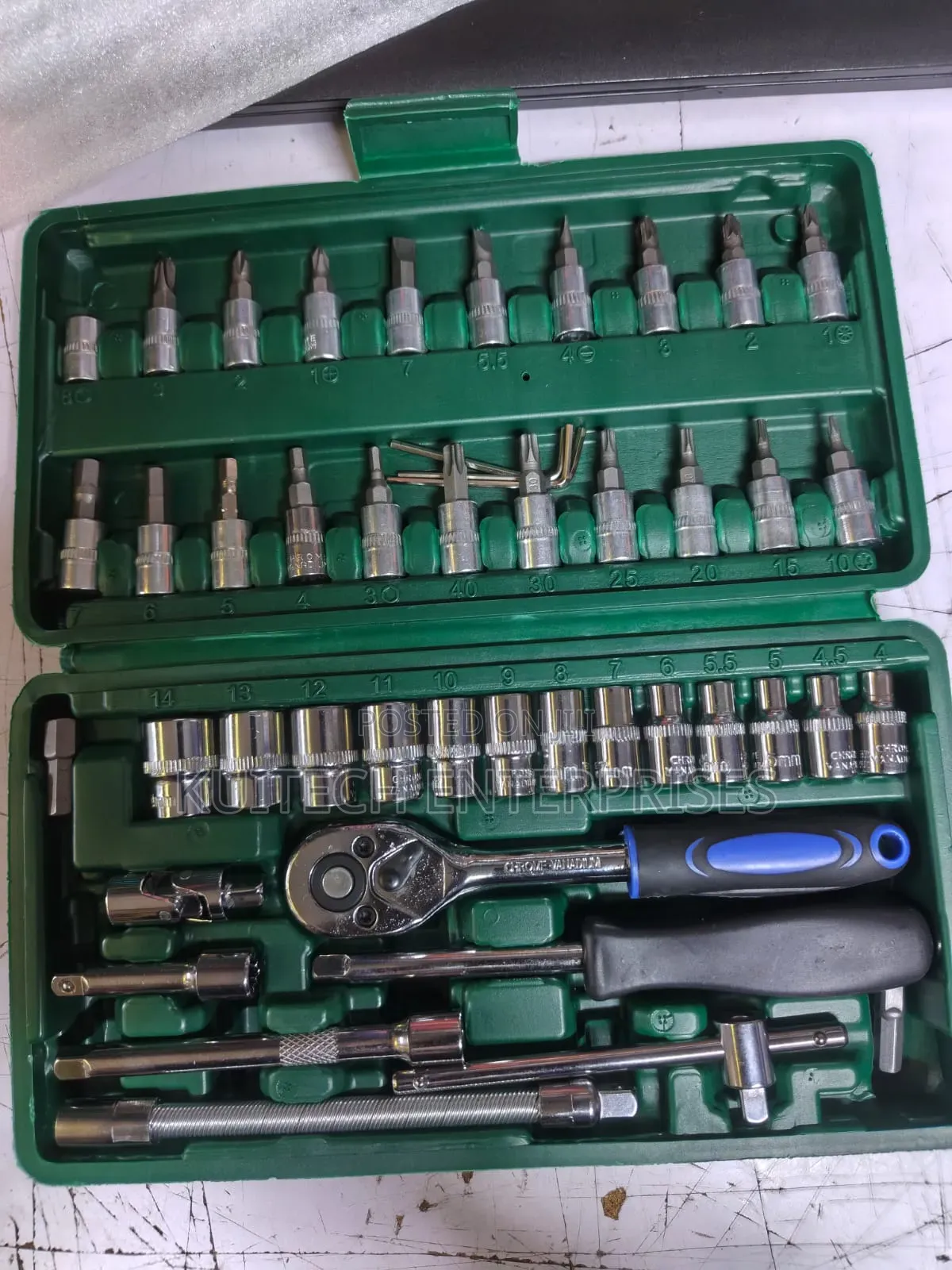 Socket Wrench/ 46pcs Ratchet and Socket Set