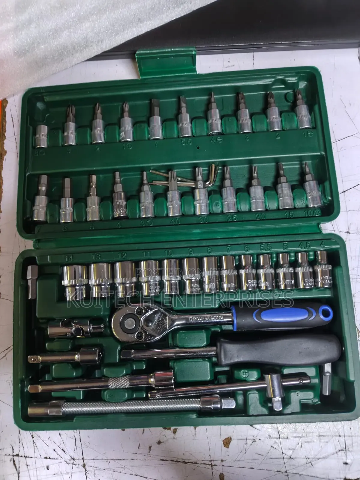 Socket Wrench/ 46pcs Ratchet and Socket Set
