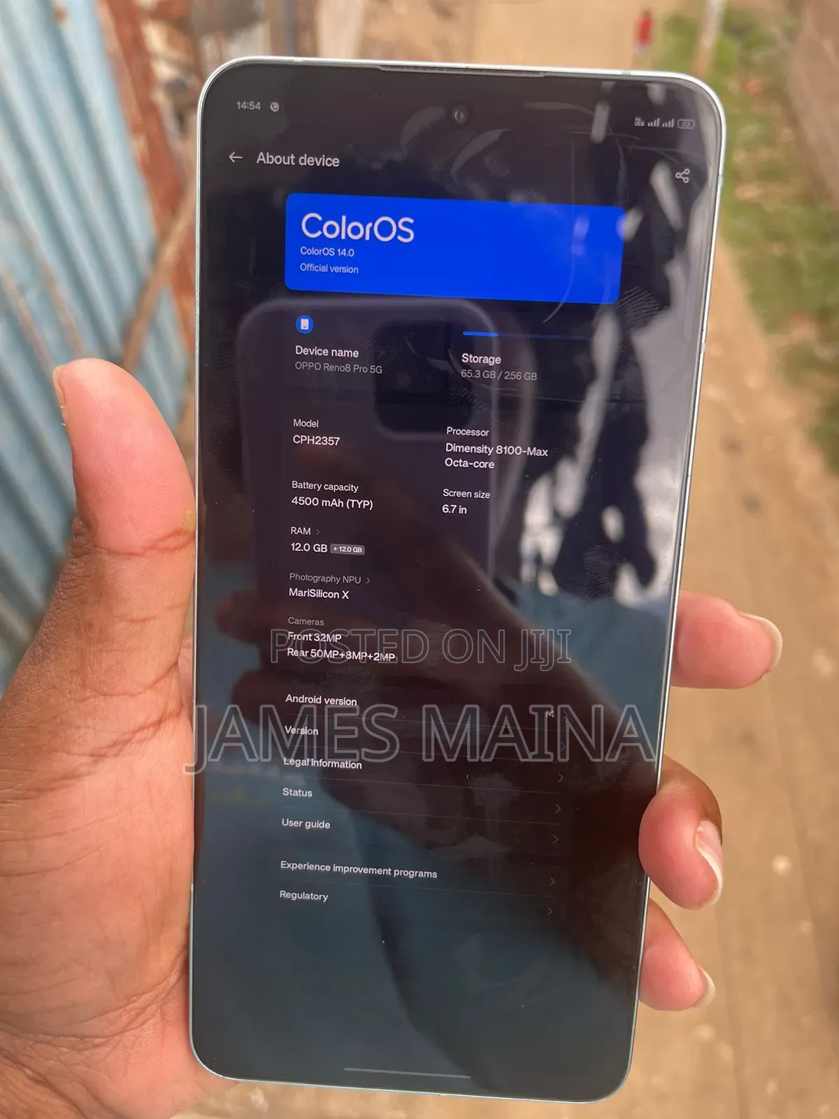 Oppo Reno 8T 256 GB Blue