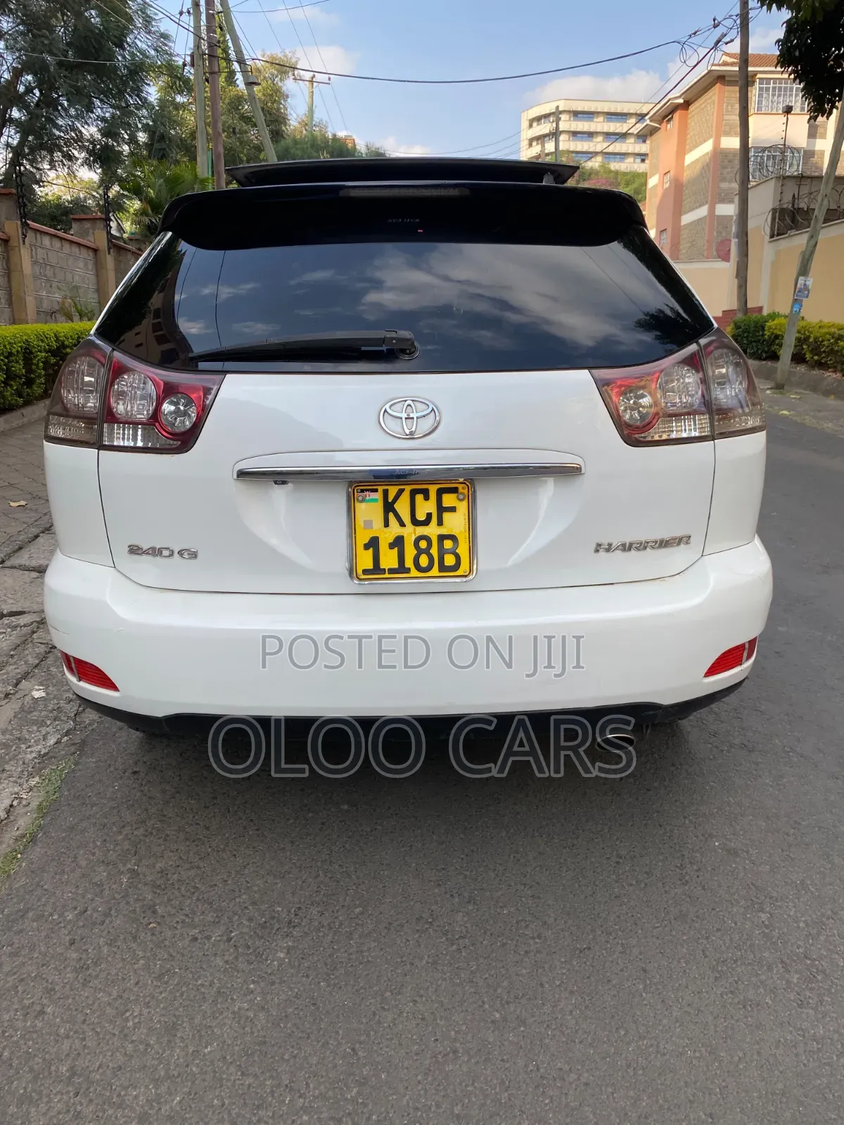 Toyota Harrier 2009 White