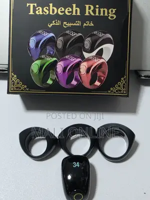 Digital Zikr Ring Counter Qibla Direction Prayer Remind App Control