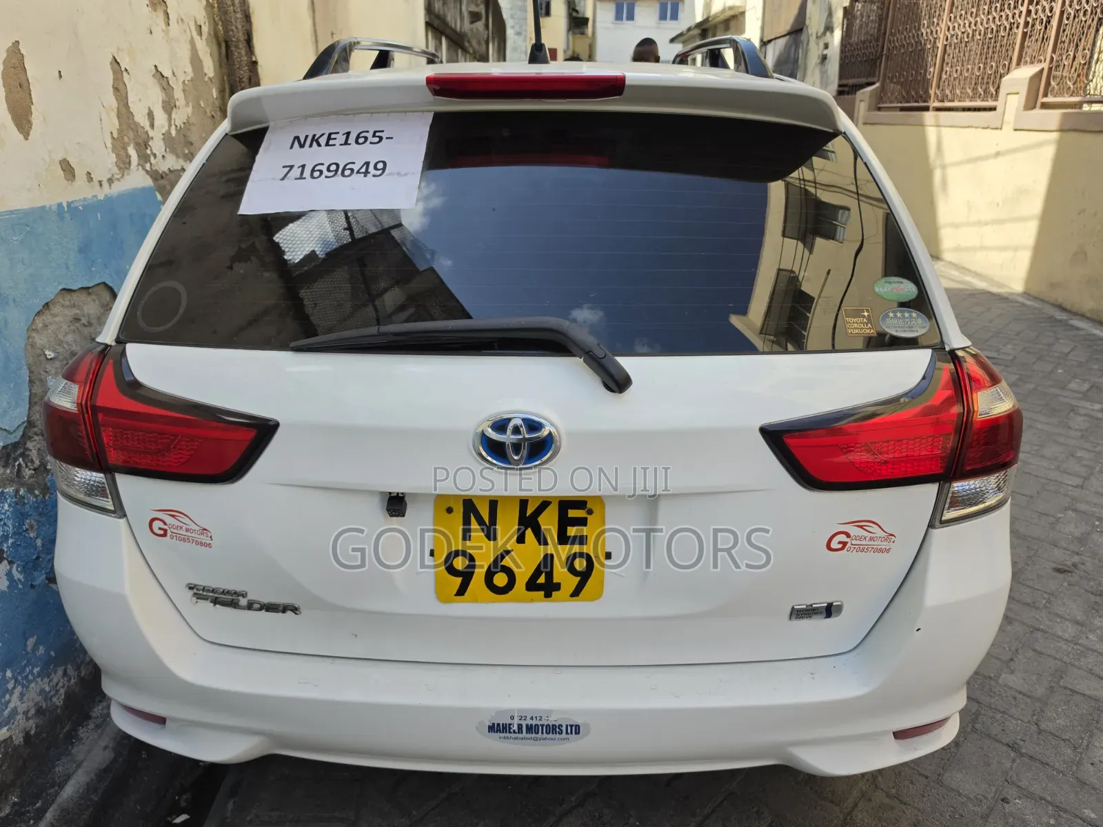 Toyota Corolla Fielder 2018 White