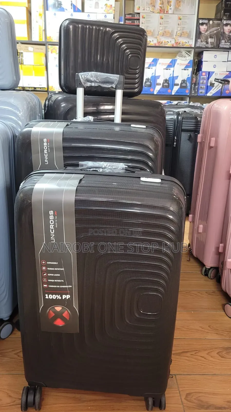 4 in 1 Rubber Suitcase Size 30