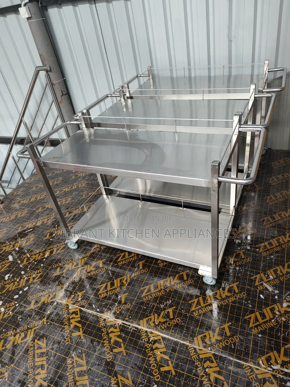 Stainless Steel Medical / Instrument Trolley