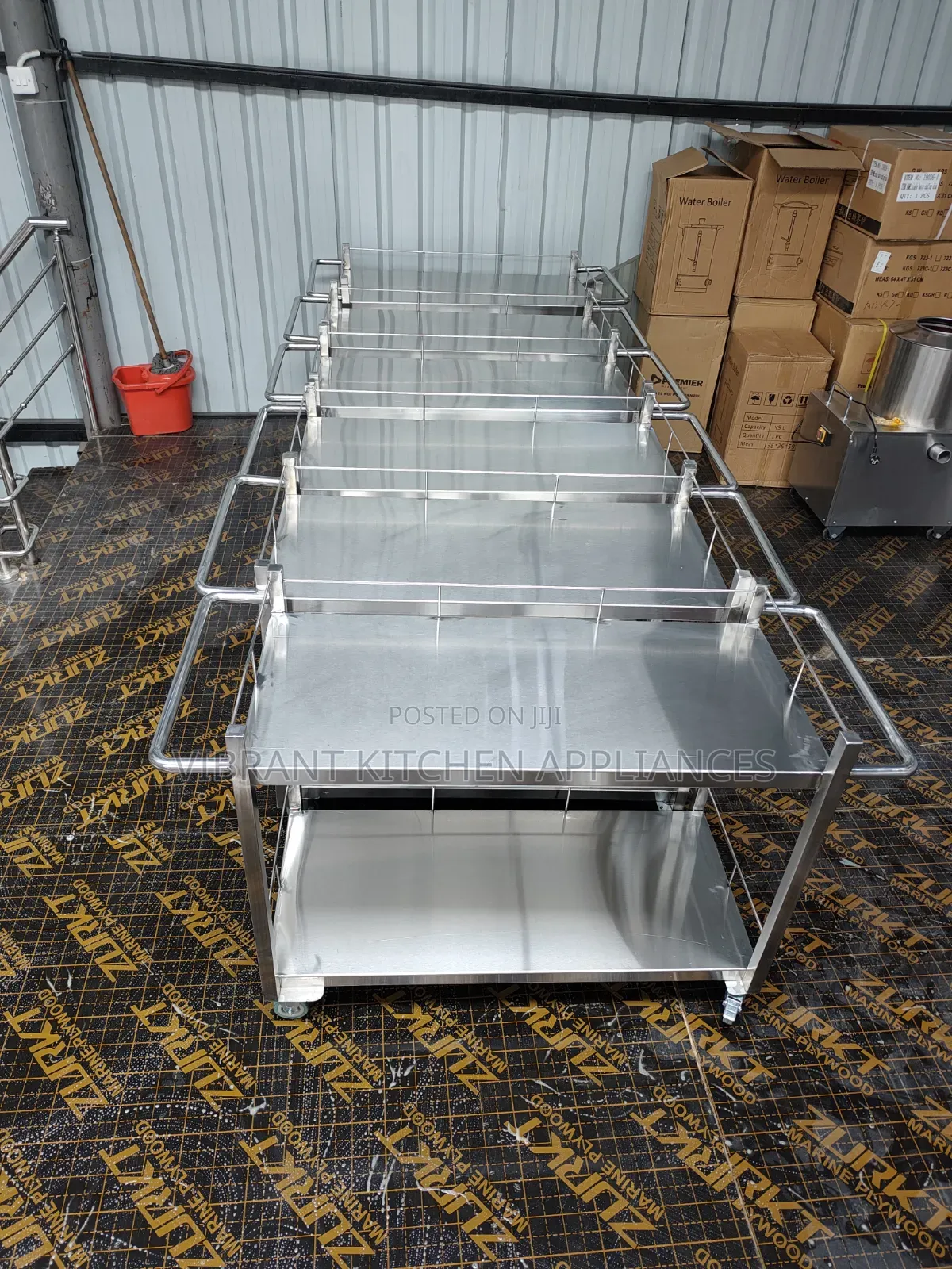 Stainless Steel Medical / Instrument Trolley