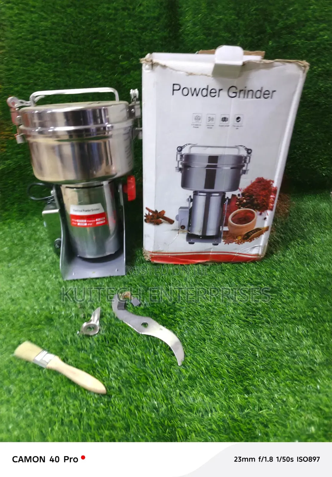Electric Flour Milling Machine/ High-Speed Commercial Spice 1kg