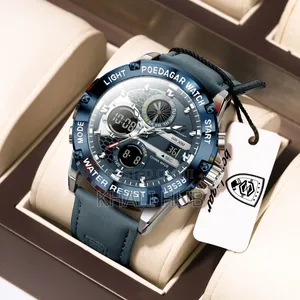 Poedagar Dual Luxury Gents Watch E125