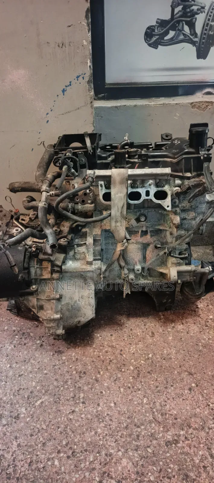1kr Slim Engine With Gear 2Bl