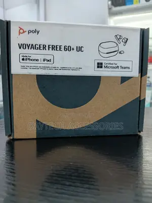 These Are Poly Voyager Free 60+ UC True Wireless Earbuds