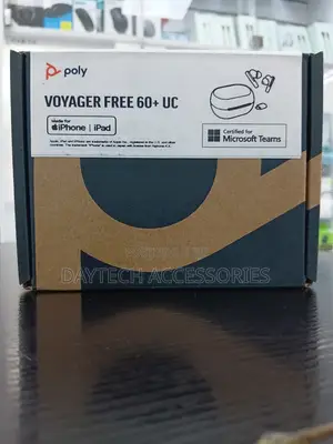 These Are Poly Voyager Free 60+ UC True Wireless Earbuds