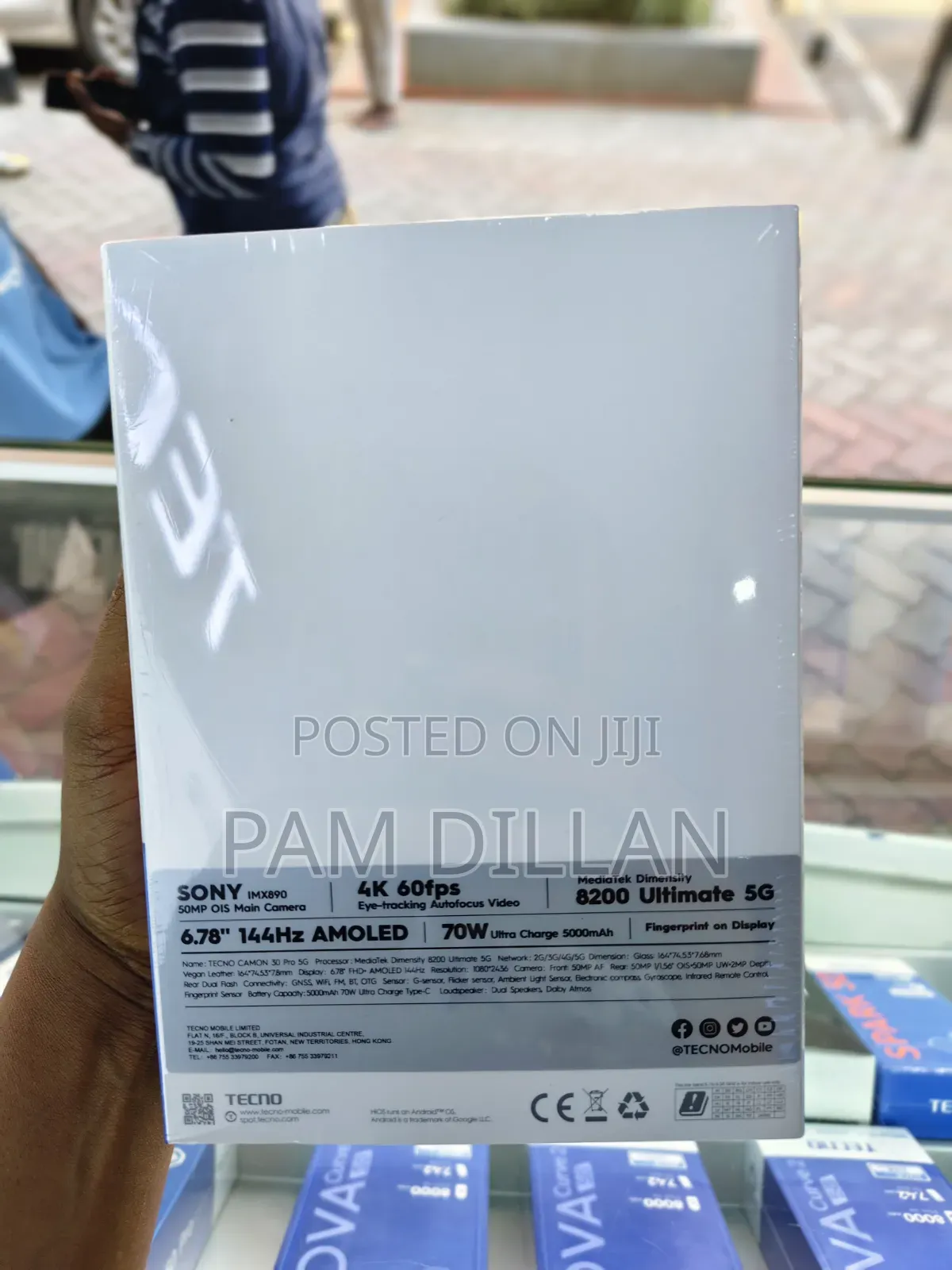 New Tecno Camon 30 Pro 5G 512 GB Black