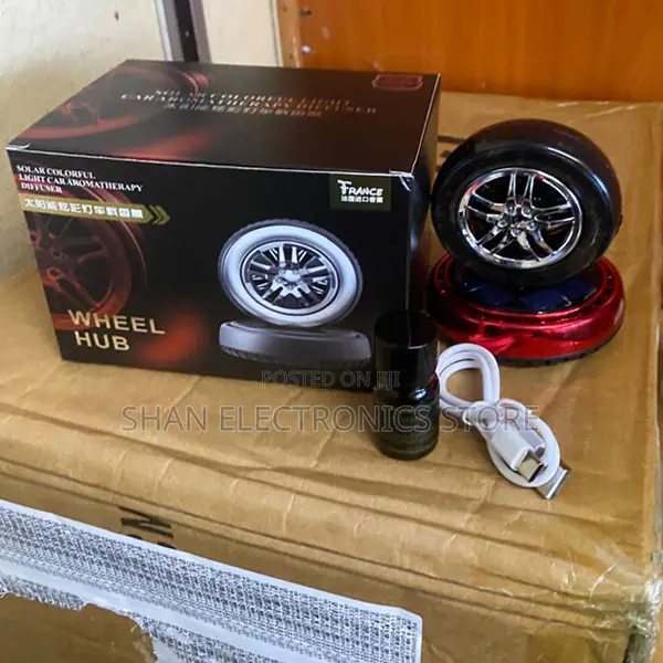 Car Rotating Perfume Aromatherapy Diffuser Wheel Air Freshener