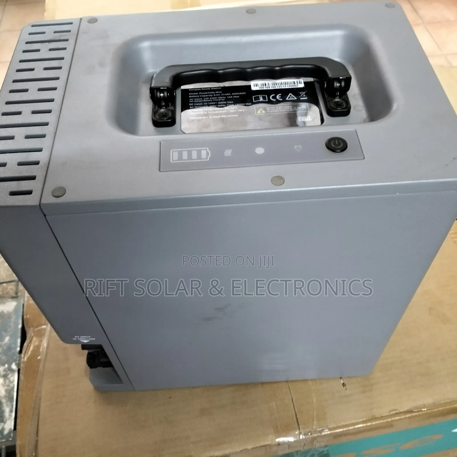 Vestwood 2kwh - 1000 Watts Power Station for Fridge,TV, WiFi CCTV