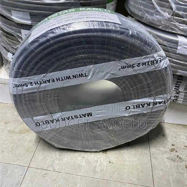 90 Metre 2.5mm Twin Earth 3 Core Electrical Wiring Cable