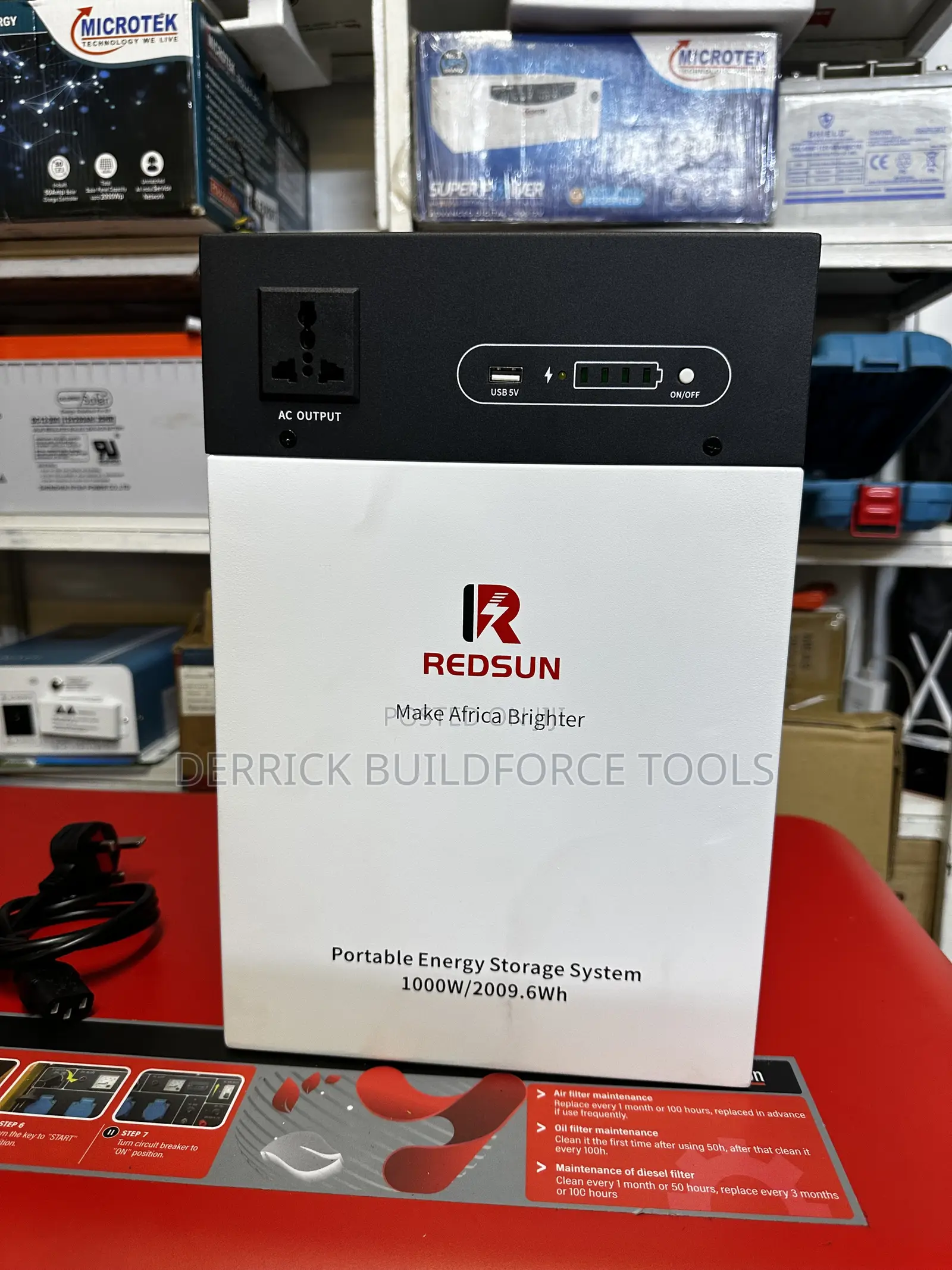 Redsun 2Kw Portable Power Station