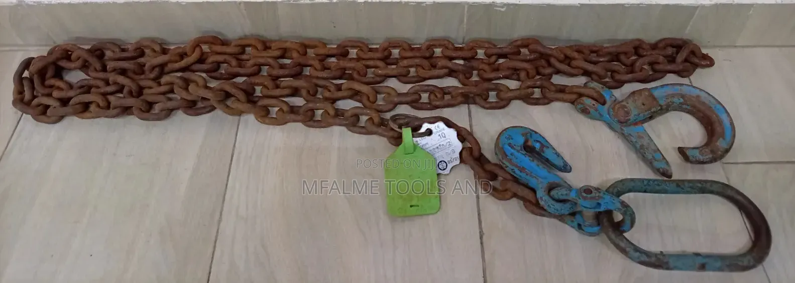 Ex-Uk Heavy-Duty Lifting/Towing Chain Sling