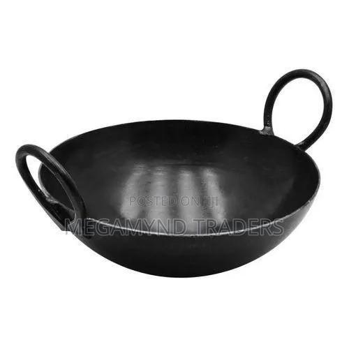 41cm. Heavy Duty Deep Frying Pan /Frying Wok Karai