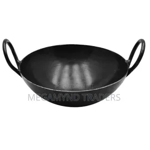 41cm. Heavy Duty Deep Frying Pan /Frying Wok Karai