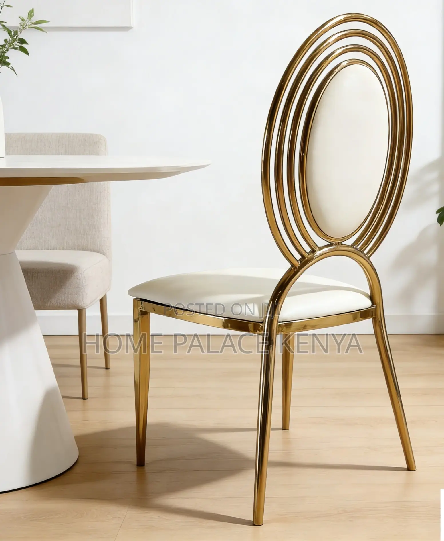 Banquet Chair: Multi Circle Hoop Back Dining Chair