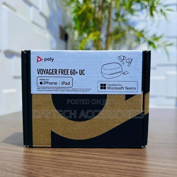 Poly Voyager Free 60+ UC Touchscreen True Wireless Earbuds. - main view