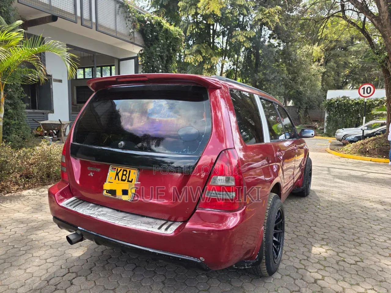 Subaru Forester 2002 Red