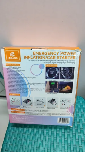JP 5162 CA Portable Car Jump Starter 12V Power Bank