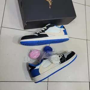 Nike Air Jordan 1 Low Fragment X Travis Scott Sneakers,