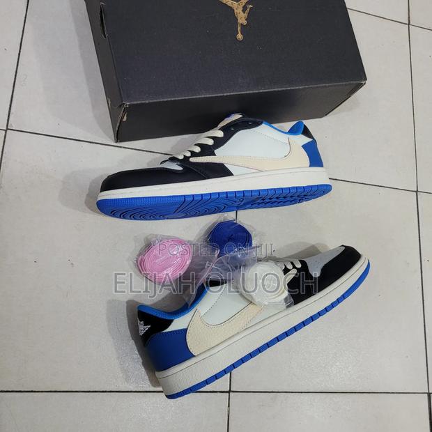 Nike Air Jordan 1 Low Fragment X Travis Scott Sneakers,