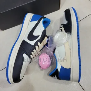 Nike Air Jordan 1 Low Fragment X Travis Scott Sneakers,