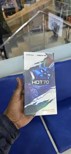 New Infinix Hot 70 128 GB Black