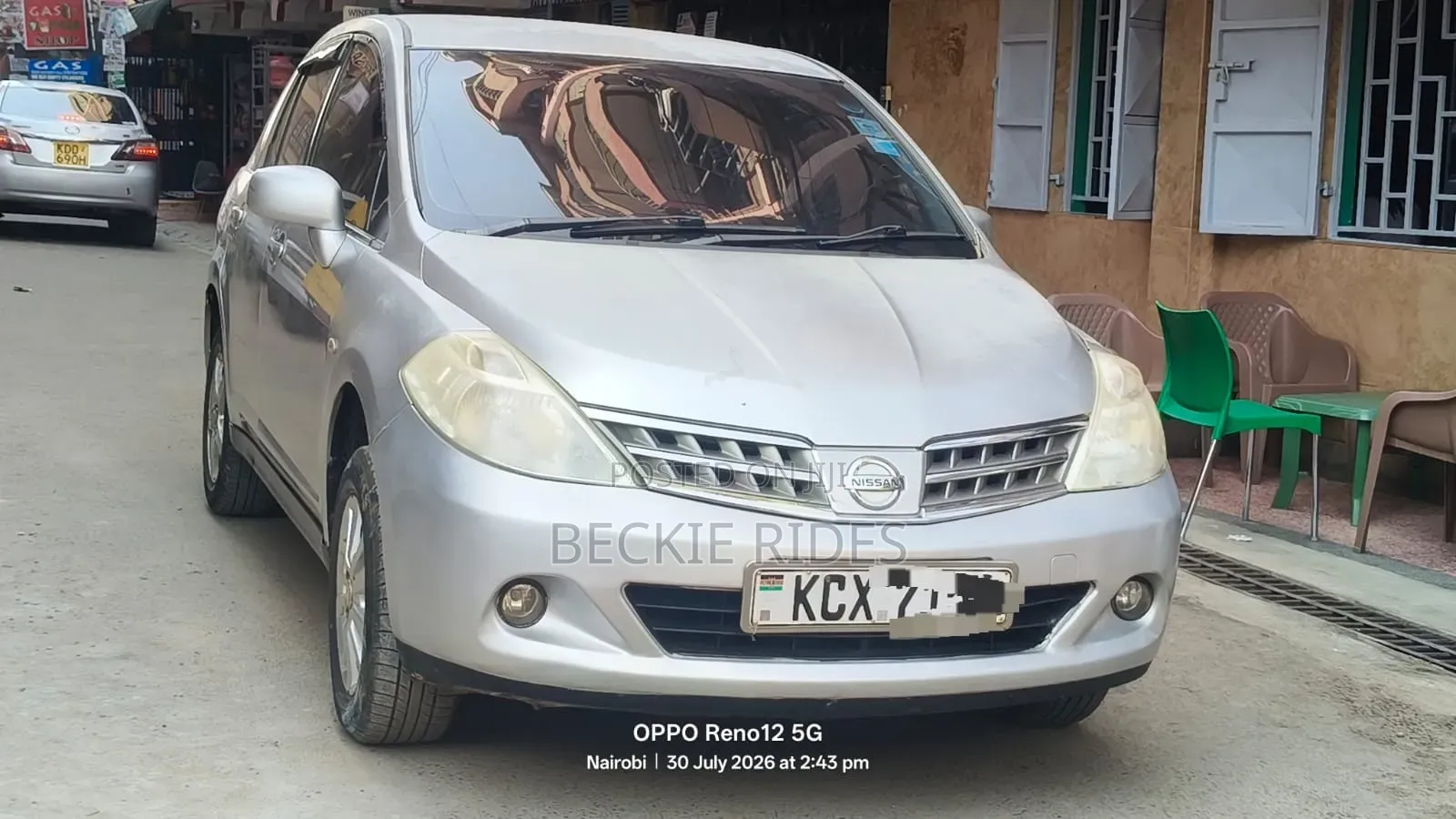 Nissan Tiida 2012 Silver