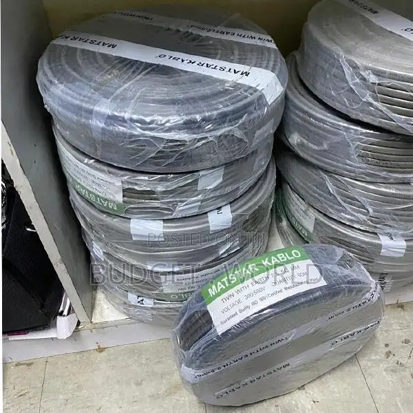 2.5mm PVC Insulated Twin Earth Electrical Cable 90M Roll