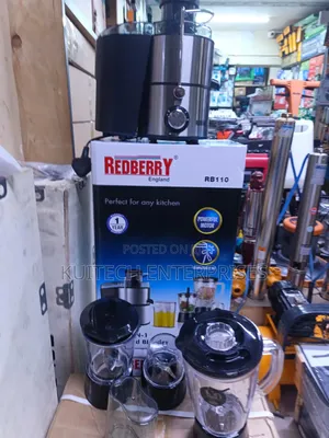 Red Berry Commercial Blender 4in1