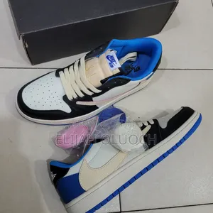 Nike Air Jordan 1 Low Fragment X Travis Scott Sneakers,