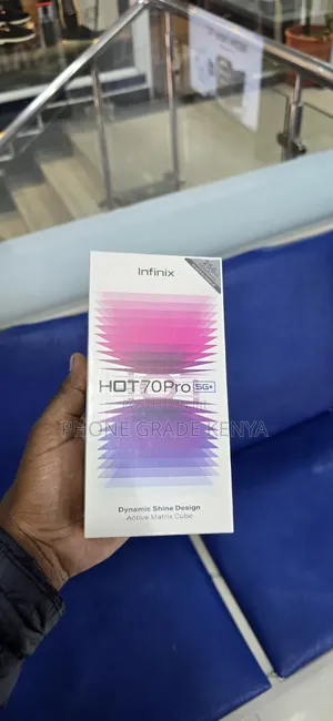 New Infinix Hot 70 Pro 5G+ 256 GB Black