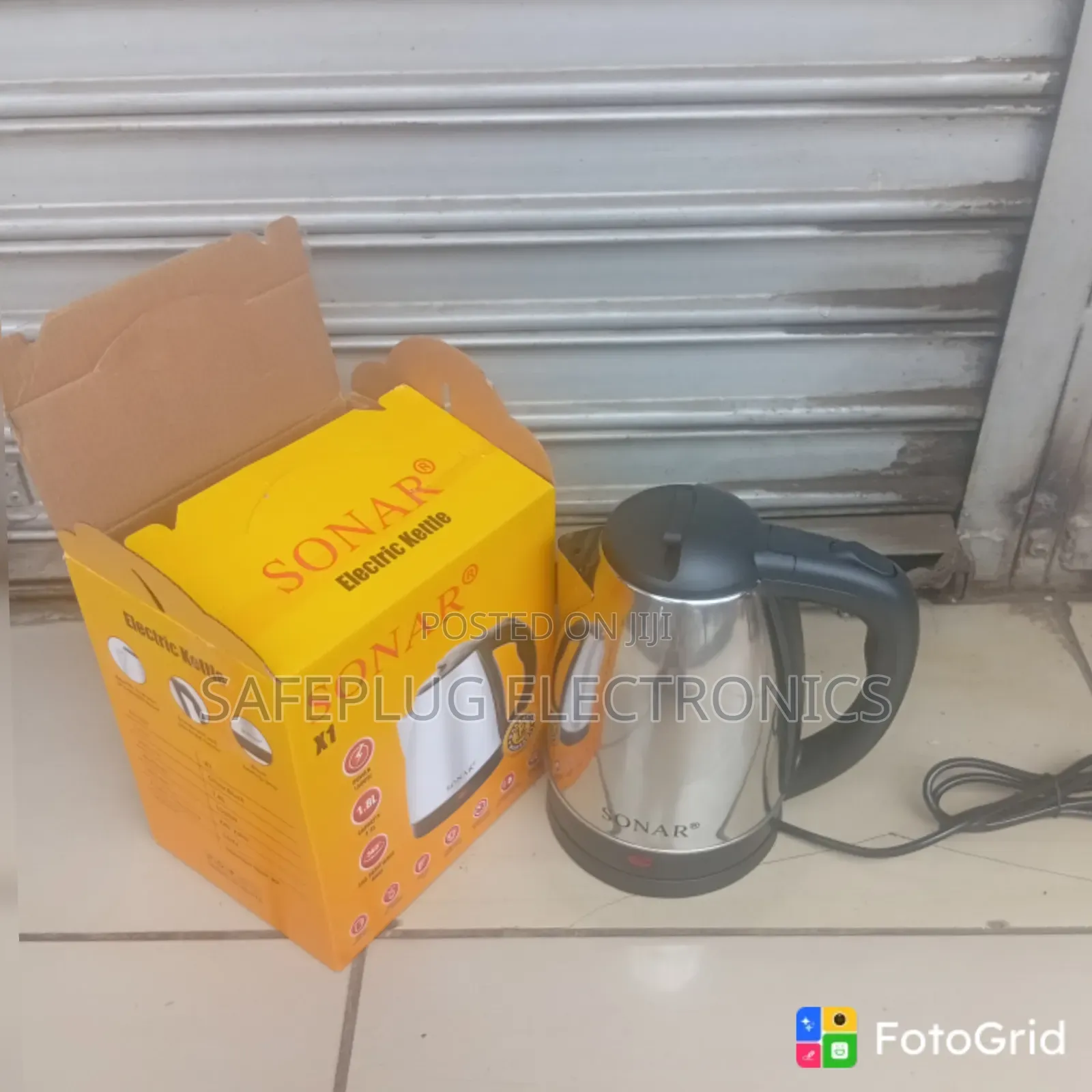 1.8L Automatic Electric Kettle – Rapid Boil Tea Coffee Maker
