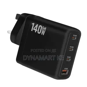 [VERIFIED] 140W GaN 3rd Gen Fast Charger for Laptops Phones
