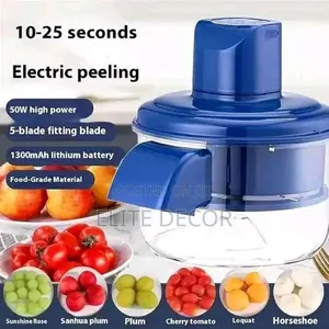 Wireless Rechargeable Fruit Vegetable Peeler Machine