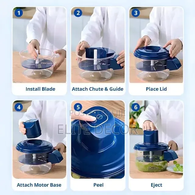 Wireless Rechargeable Fruit Vegetable Peeler Machine