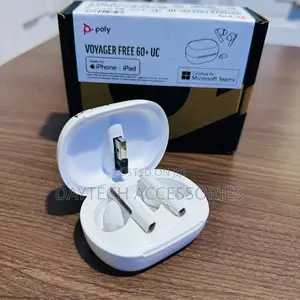Poly Voyager Free 60+ UC Touchscreen True Wireless Earbuds.