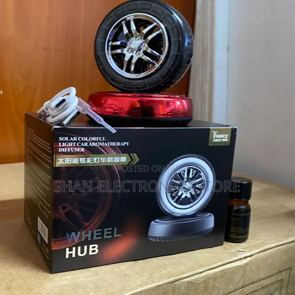 Gray Car Rotating Perfume Aromatherapy Diffuser Scents Decoration