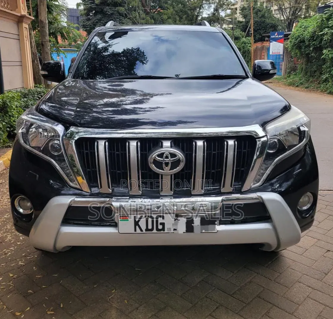 Toyota Land Cruiser Prado 3.0 D-4D (190 Hp) 7 seats 2015 Black