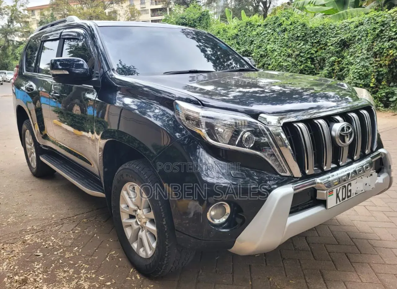 Toyota Land Cruiser Prado 3.0 D-4D (190 Hp) 7 seats 2015 Black
