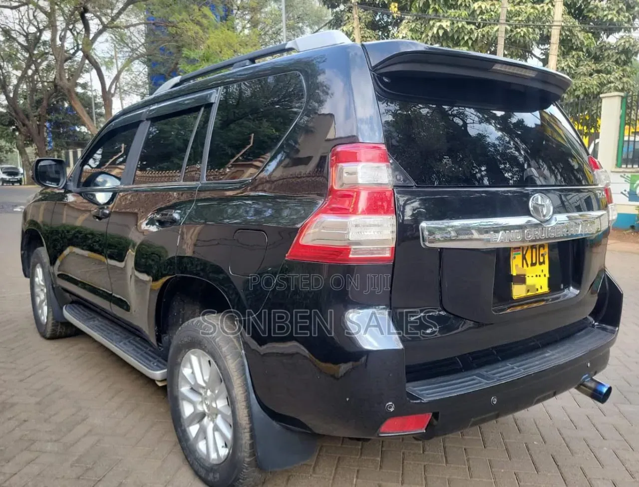 Toyota Land Cruiser Prado 3.0 D-4D (190 Hp) 7 seats 2015 Black