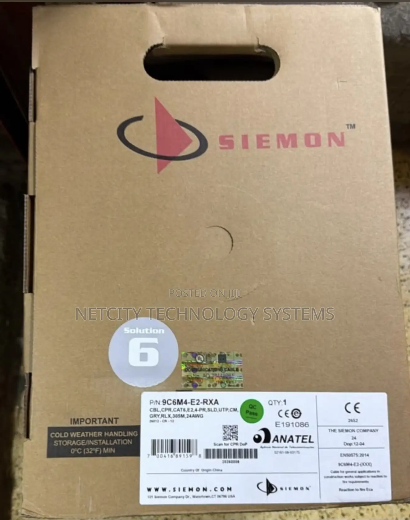 Siemon Cat 6 Utp