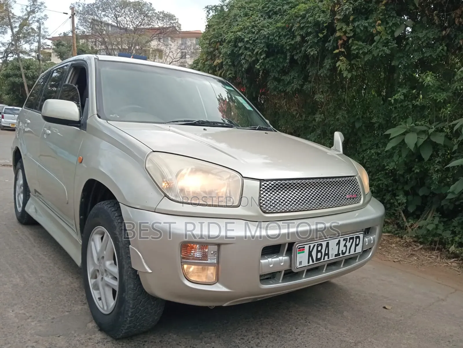 Toyota RAV4 2002 Silver