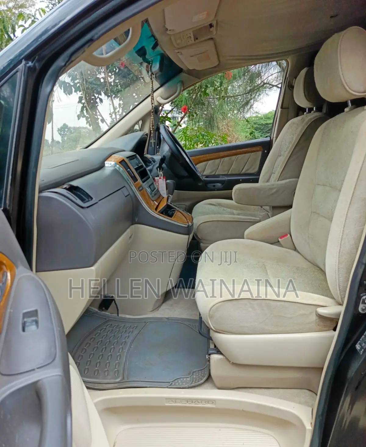 Toyota Alphard 2007 Black
