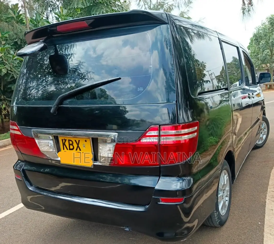 Toyota Alphard 2007 Black