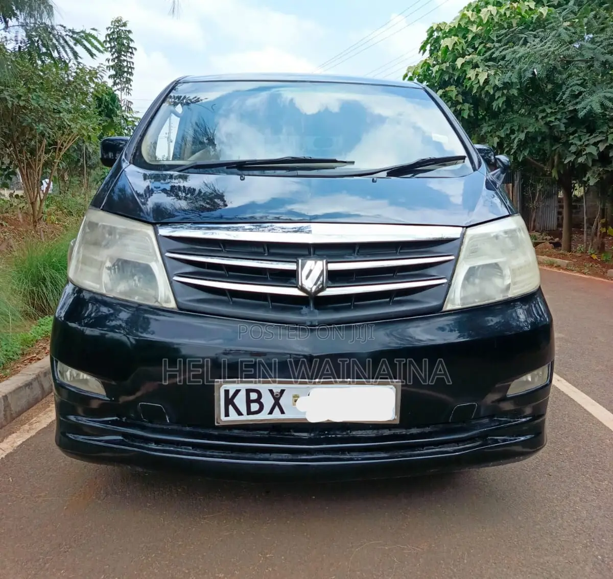 Toyota Alphard 2007 Black