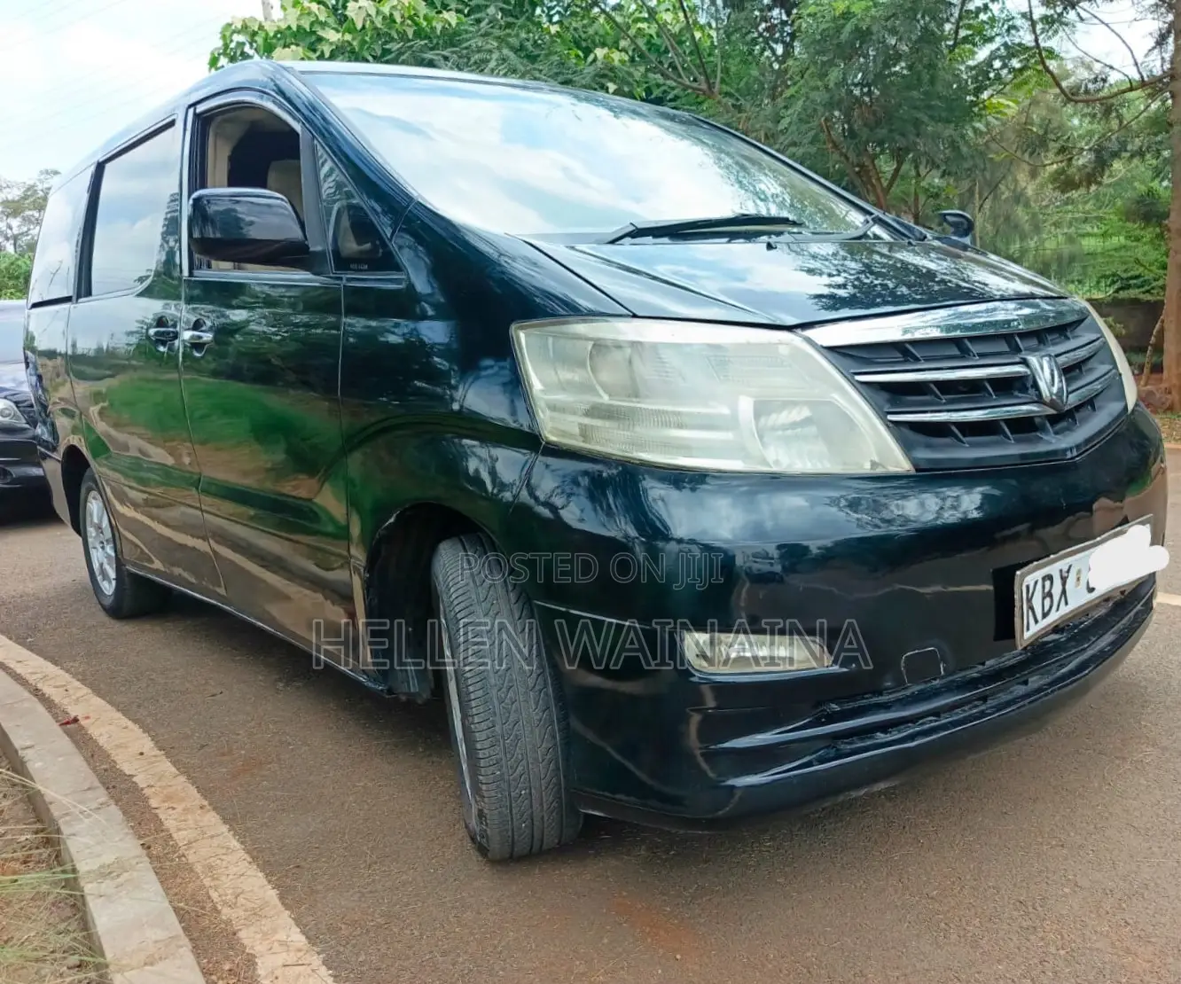 Toyota Alphard 2007 Black
